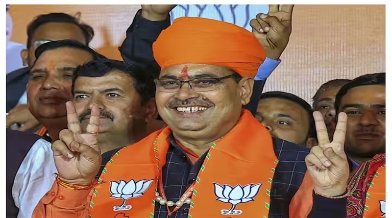 राजस्थान में कोई राजे 'राज' नहीं, बीजेपी ने पहली बार विधायक बने भजनलाल शर्मा को सीएम चुना